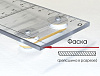 Рейсшина с рисками PROLine 60 см 4